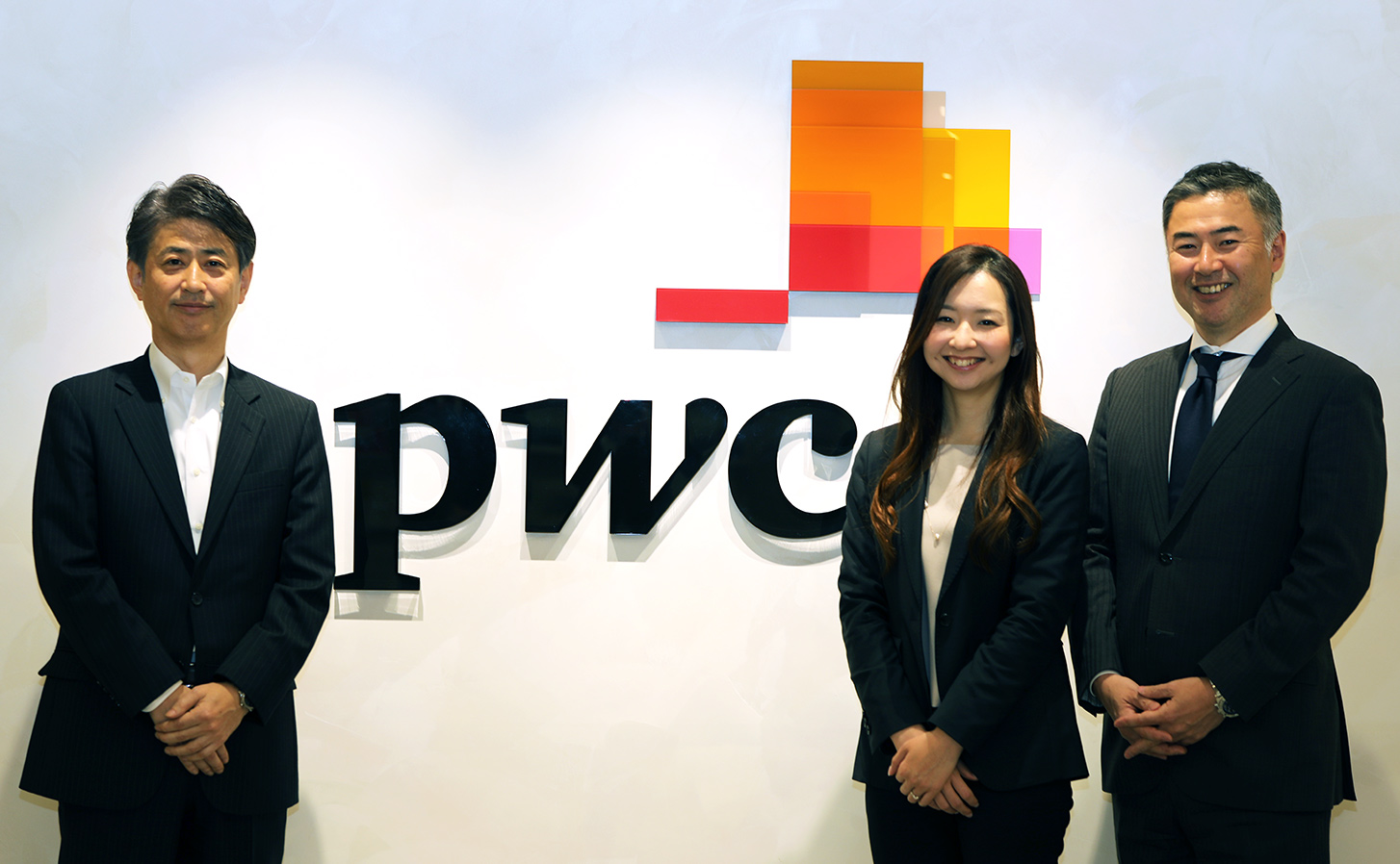 左からPwC Japan 髙田様 CEG 山口・福永